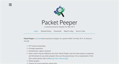 Desktop Screenshot of packetpeeper.org